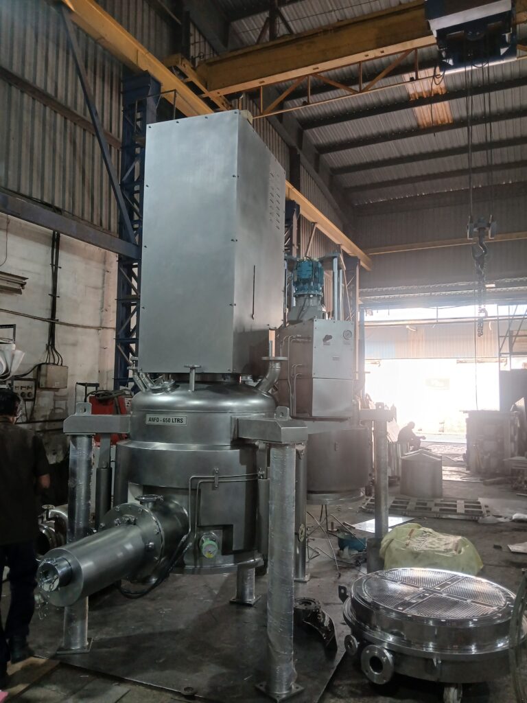 agitated nutsche filter dryer manufacturer in india